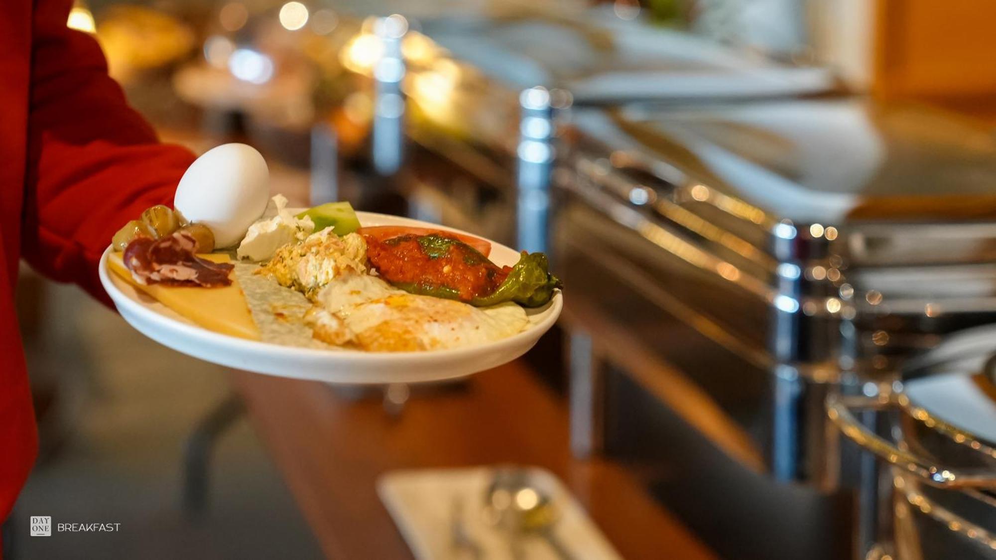 Day One Beach Resort & Spa - Adult Only Alanya Exterior photo A plate of Turkish breakfast